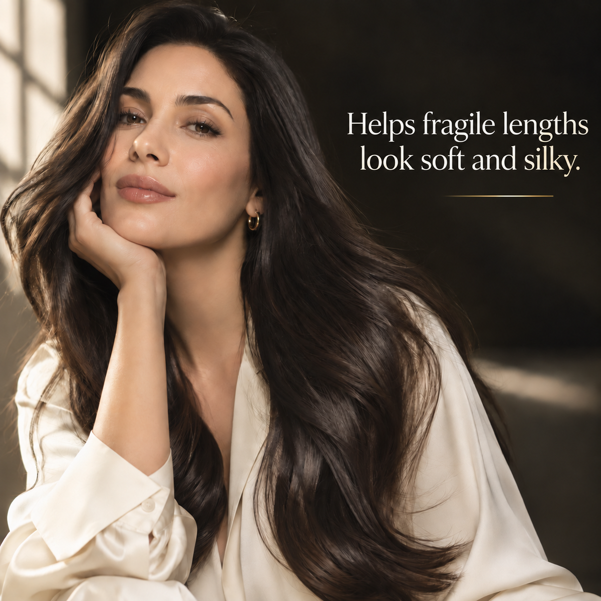 Keratin — Serum — Helps fragile lengths look soft and silky.