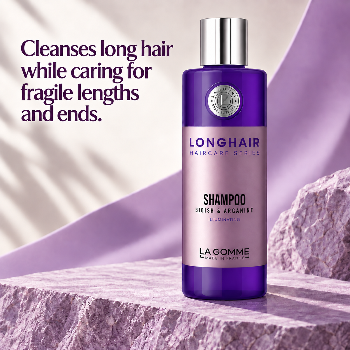 Long Hair — Shampoo — Cleanses long hair while caring for fragile lengths and ends.