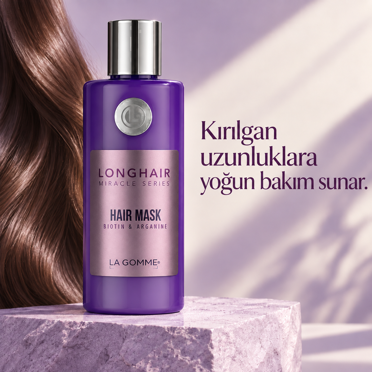 Long Hair — Maske — Kırılgan uzunluklara yoğun bakım sunar.