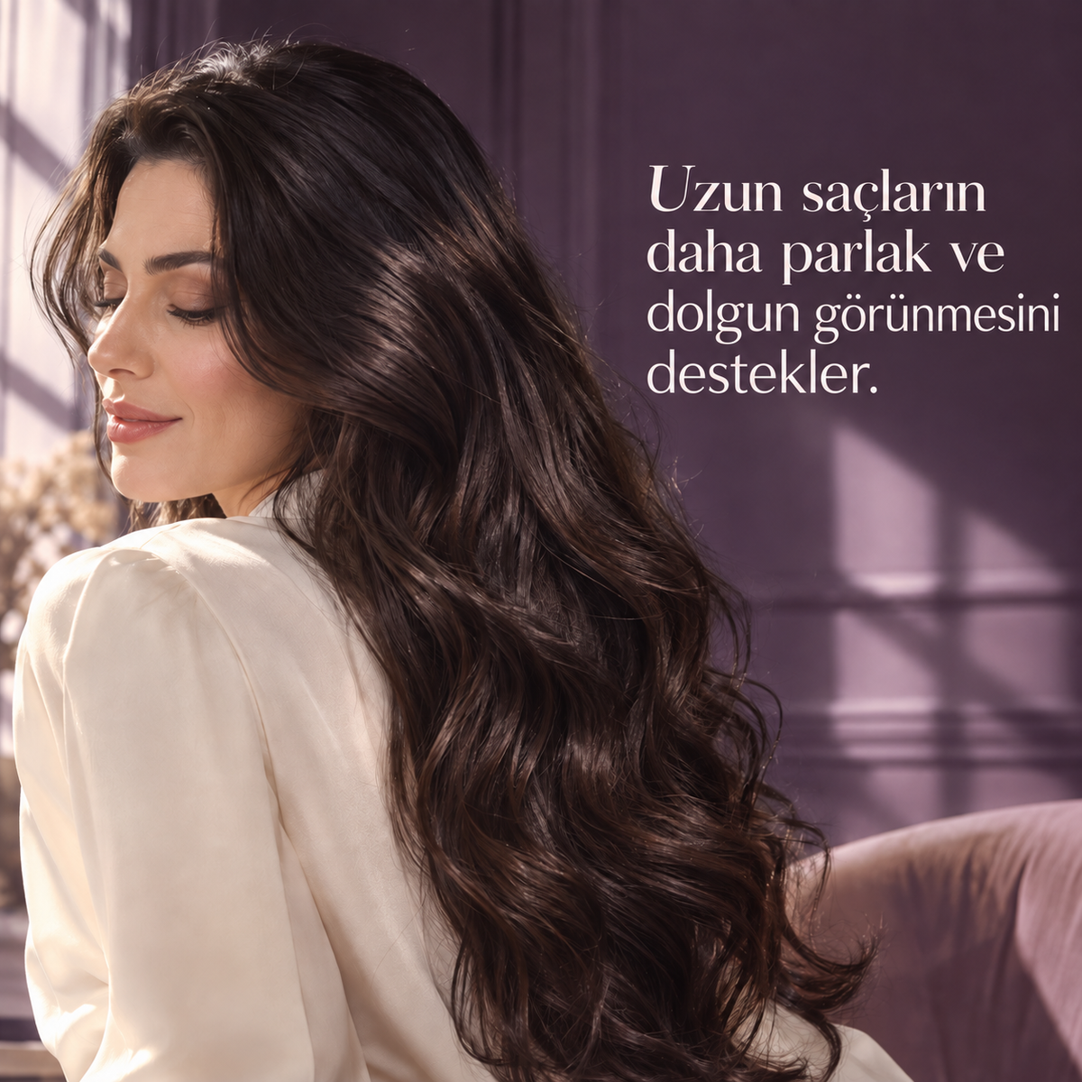 Long Hair — Maske — Uzun saçların daha parlak ve dolgun görünmesini destekler.